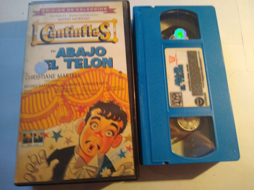 Pelicula Vhs Cantinflas Abajo El Telon
