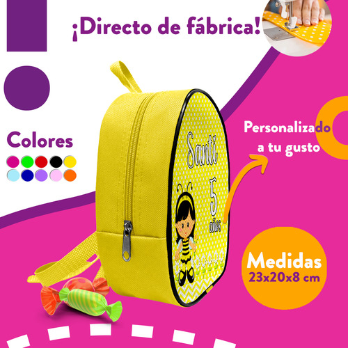 45 Mochilas Dulceras Abejas Personalizados Fiestas