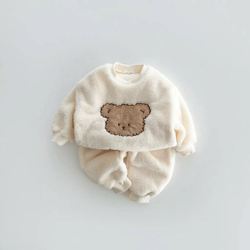 Mono De Felpa Coreano Con Dibujos Animados De Otoño/invierno