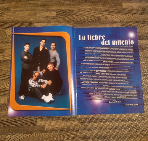 Revista Backstreet Boys Millennium (Usado)