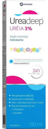 Loção Hidratante Infantil Ureadeep Uréia 3% (kit Com 02)