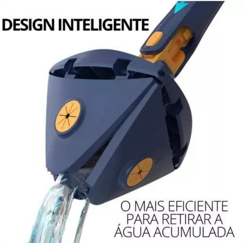 Mop Esfregão Triangular Rodo Giratório: Qualidade Premium Em