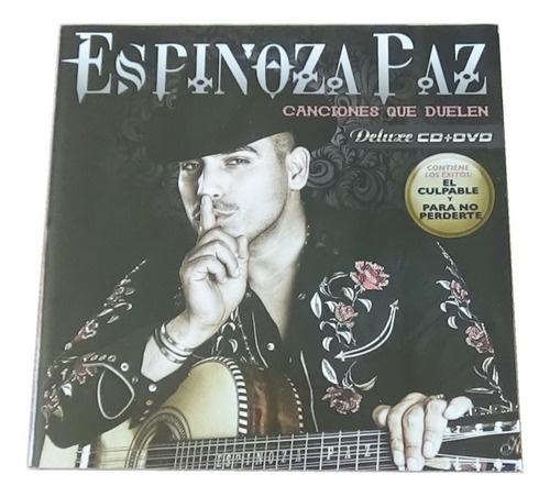 Espinoza Paz Canciones Que Duelen Cd Disco 2011 Universal 