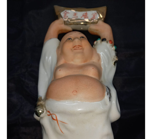 Buda De La Fortuna En Ceramica