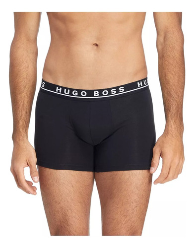 Boxer Hugo Boss Cyclist Brief 7181 Algodon Flexible Original