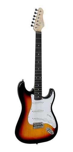 Guitarra Giannini Strato 3 Single Ggx1s G100 3ts/wh