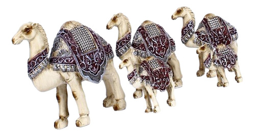 Figuras De Camello De Escultura De Animales De Resina De 5