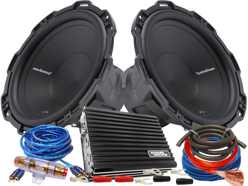 Subwoofer Rockford Fosgate P1 12´+ Sound Magus Dk600+ Cables