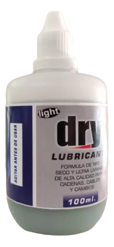 Lubricante Cadena De Bicicleta Dry Light 100 Ml