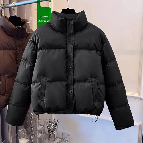 Chaqueta De Invierno B Para Mujer Con Capucha, Cintura Y Abrigo So 8007