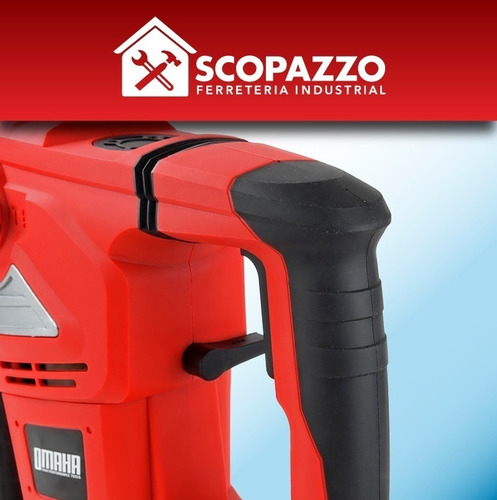 Imagen 4 de 7 de Rotomartillo Percutor Omaha Rm-36plus Sds Plus 1800 W 7 J
