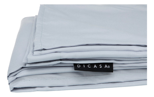 Sabanas + Almohada Individual Dicasa Softy 2-pack Platino