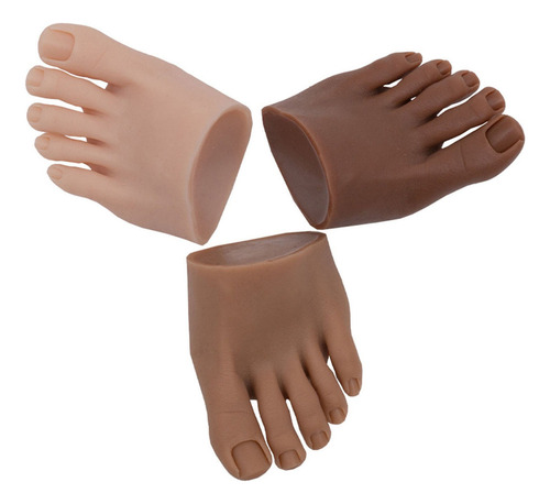Prótesis Flexible Suave Del Modelo Del Pie De La Práctica De