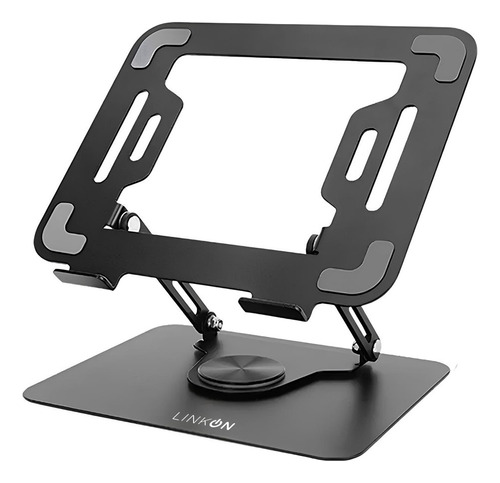 Soporte Rotativo Para Notebook Laptop iPad Tablet Aluminio