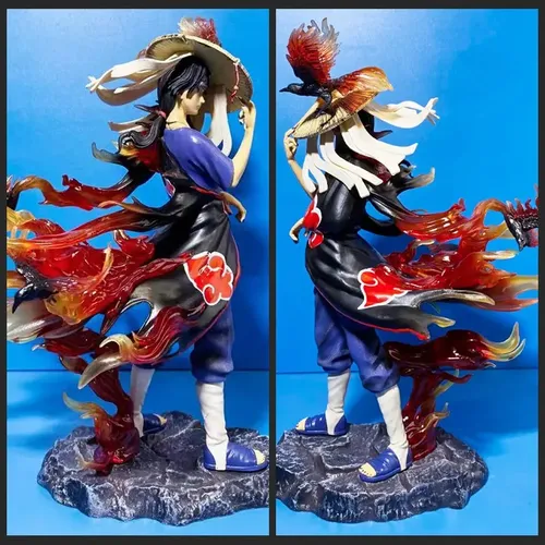 Naruto Mrj Uchiha Itachi Akatsuki Segurando O Chapéu Crow It