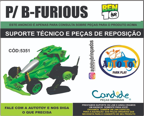 B- Furious 5351 - Ben 10 - Consulta Para Peças