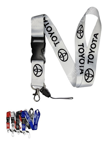 Lanyard Toyota Llavero Para Autos Y Más