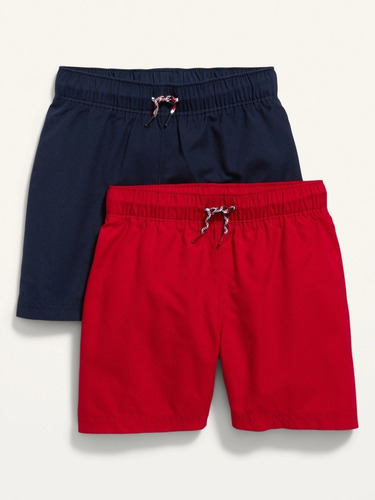 Pack 2 Shorts De Baño Niño. Old Navy . Talle 5. 