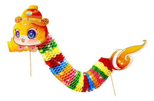 Danza De La Serpiente De Papel Para El Año Nuevo Chino