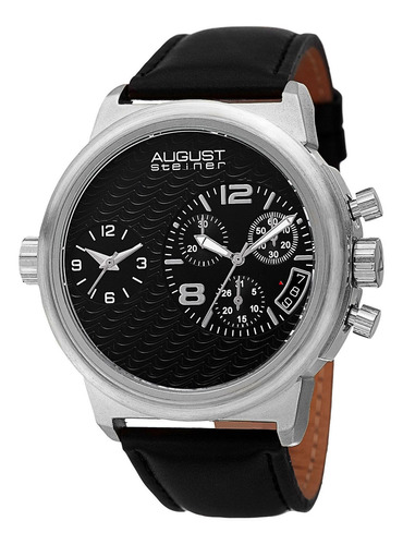 Reloj Para Hombre August Steiner As8151ssb De Cuarzo Con