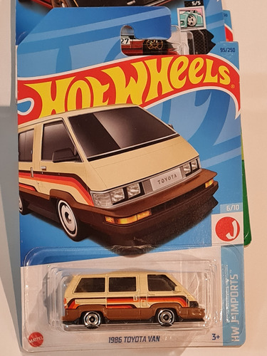 Hot Wheels N° 95 1986 Toyota Van 6/10 J-imports - Mdq