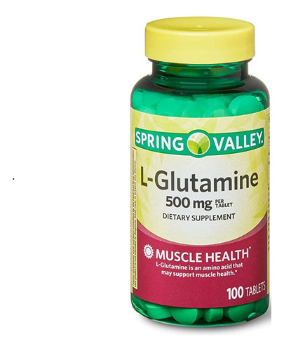 L Glutamina Premium 100 Capsulas Alimento Muscular Eg G40 Sabor Sin sabor