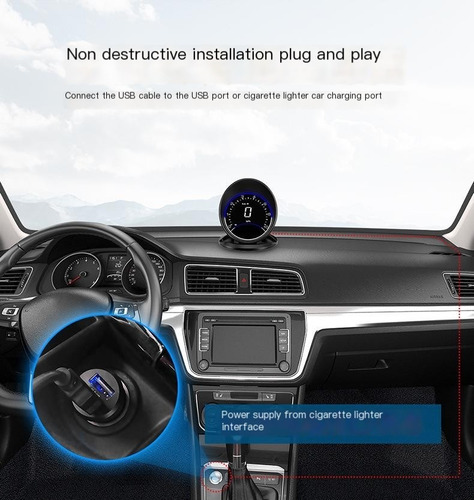 Pantalla Multifunción Hud Para Coche Gps Head-up Display
