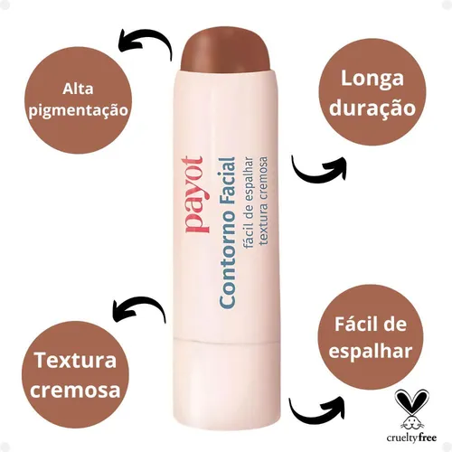 Contorno Facial Em Bastão Payot 2 Médio | MercadoLivre