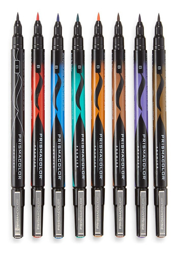 Prismacolor Premier 8 Marcadores Illustration Brush Tip