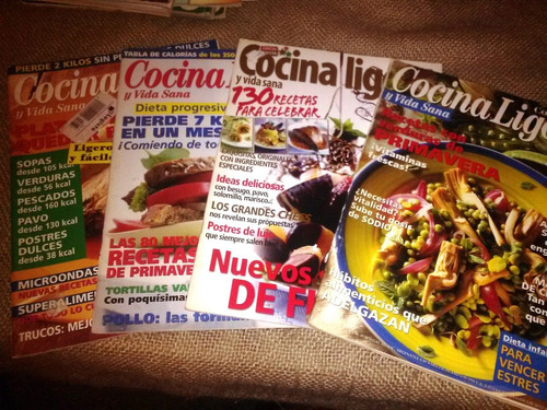 Revistas Cocina Ligera Us $6,00