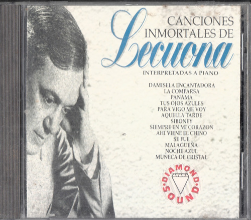 Lecuona. Canciones Inmortales Cd Original Usado Qqc. Mz.