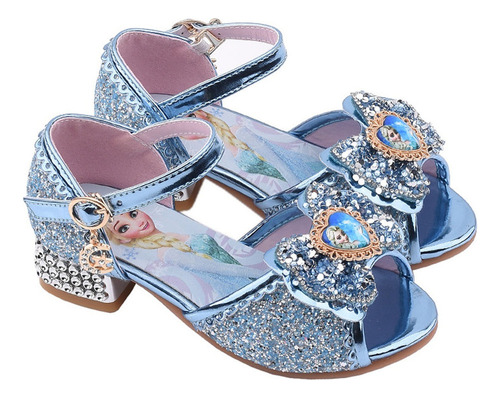A Zapatos Sandalia Niñas Princesa Comoda Cosplay Frozen