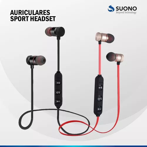 Auriculares Bluetooth Deportivos Suono S9 AYV0016