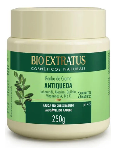 Kit Antiqueda Jaborandi (250g) Banho De Creme E Tônico