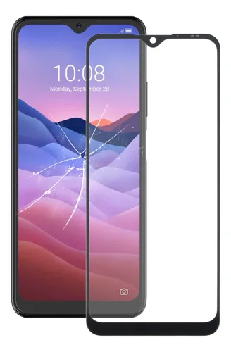 comprar Lente Externa Preta Para Zte Blade V2020 Smart