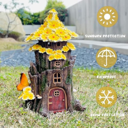 Casa De Hadas Solares, Casa De Decoración De