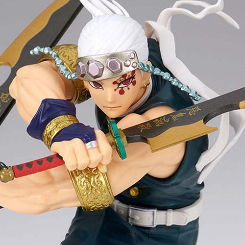 Imagen 6 de 7 de Figura Tengen Uzui Vibration Stars Kimetsu No Yaiba