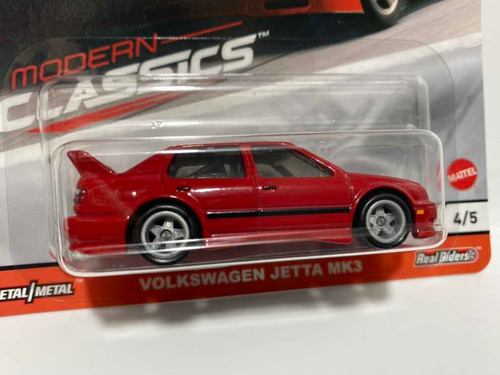 Hot Wheels Volkswagen Jetta Mk3 Modern Classics Premium Color Rojo