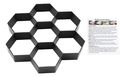 Molde Path Maker, 1 Pieza De Trampolín De Hormigón Para Jard