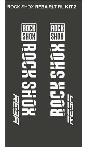 comprar Rockshox Reba Kit 2. Sticker Para Horquilla De Bici.