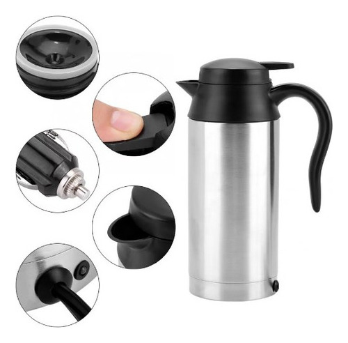 - Hervidor Eléctrico Genérica 750ml Control De Temperatura