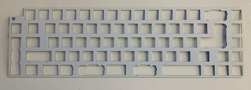 Placa Oem Fr4 Para Nibble 65% Kit Teclado Mecanico (blanco)