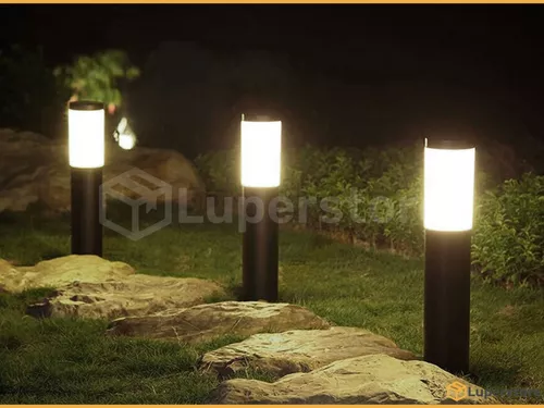 Farol Solar Exterior Lamparas Solares Jardin Estaca Xl Pro