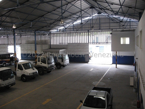 Galpon Industrial En Venta Ideal Para Empresa Automotriz O Fabrica Metalmecanica Alto Trafico Carga Pesada Oficinas Remodeladas Las Tejerias Estef 25-3396