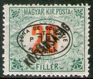 Hungría (ocupación Rumana) Sello Uso En Impuesto X20f = 1919