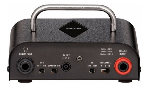 Vox Mv 50 Ac Cabezal Hibrido Tecnologia Nutube 50w Ac30 Color Negro, Plateado