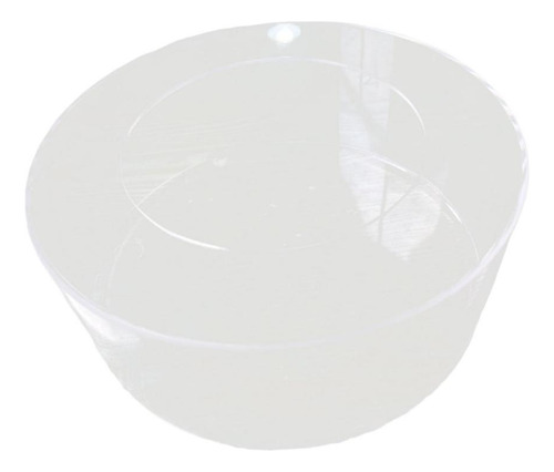 Suporte De Exibição De Cilindro Redondo Transparente 25 Cm
