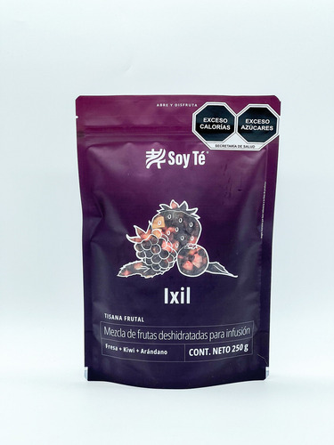 Tisana Frutal Ixil Fresa Kiwi Arándano 250g - Soy T