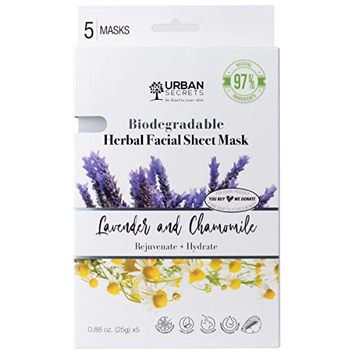 Urban Secrets 5 Pack Lavanda Y Manzanilla Herbal Facial Biod