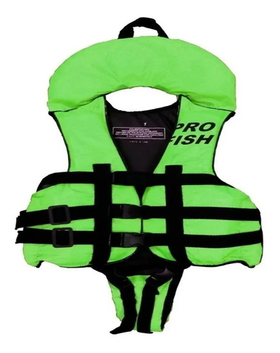 Chaleco Salvavidas Niños Aquafloat Pro Fish Chiripa 3 Tiras